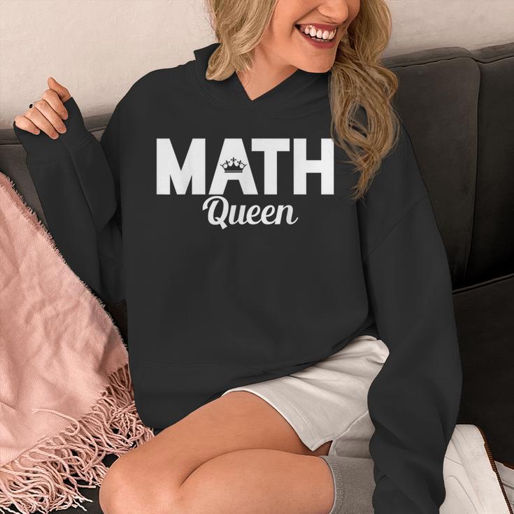 TeeArt Math Mathematics Queen Math Teacher Unisex Hoodie, funny design