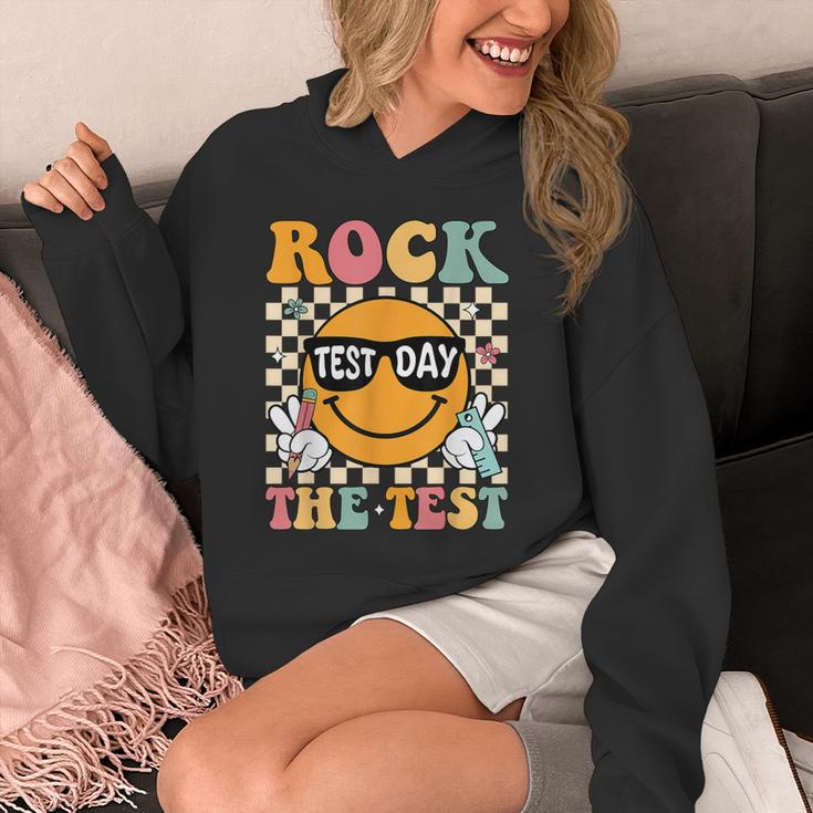 Test Day Rock The Test Teacher Testing Day You Got This Unisex Hoodie, funny design Test Day Rock The Test Teacher Testing Day You Got This Unisex Hoodie, funny design