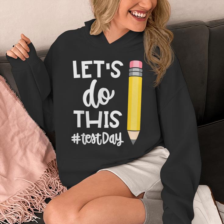 Lets Do This Test Day State Testing Teacher Motivational Unisex Hoodie, funny design