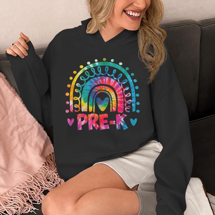 Tie Dye Prek Teacher Rainbow Preschool Back To School Girl Unisex Hoodie, funny design Tie Dye Prek Teacher Rainbow Preschool Back To School Girl Unisex Hoodie, funny design