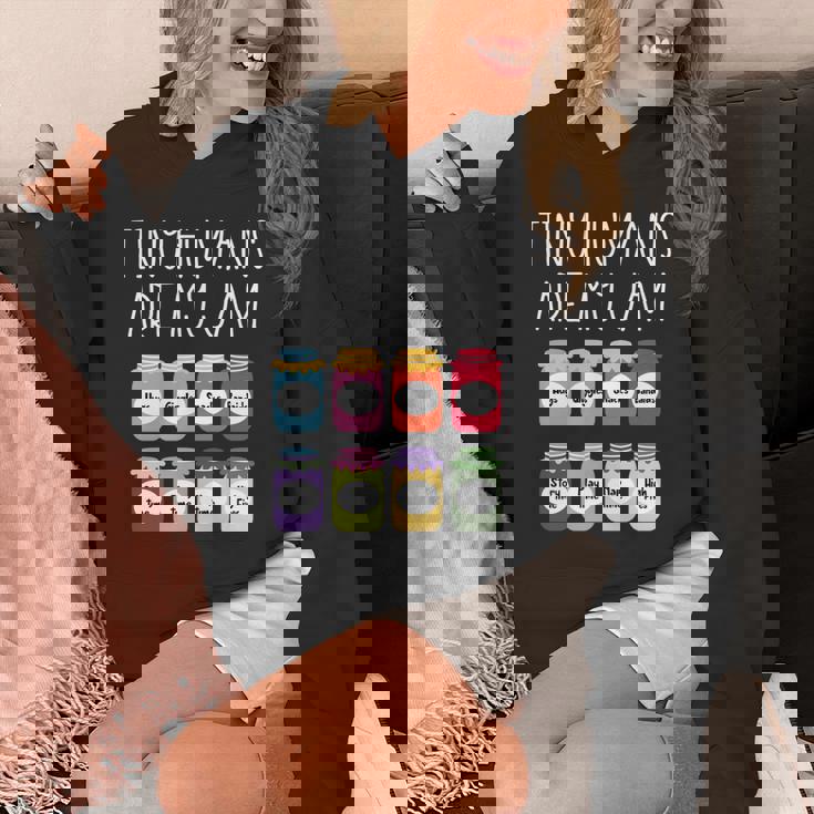 Tiny Humans Are My Jam 幼稚園保育士 長袖tシャツ パーカー