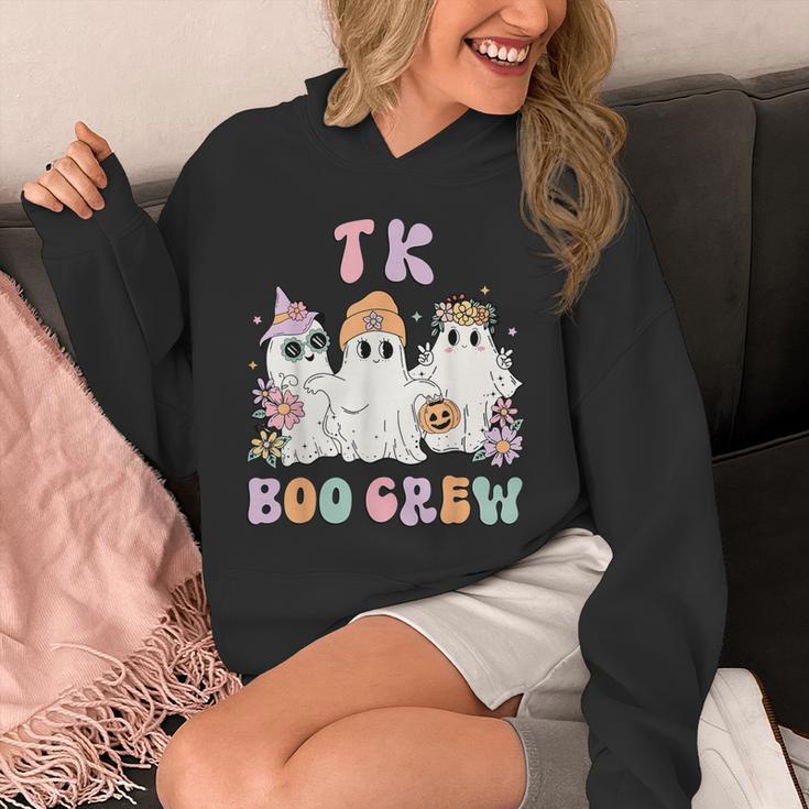 TK Boo Crew Retro Groovy Halloween Floral Ghost TK Teacher Unisex Hoodie, Groovy Teacher Gifts, funny design TK Boo Crew Retro Groovy Halloween Floral Ghost TK Teacher Unisex Hoodie, Groovy Teacher Gifts, funny design
