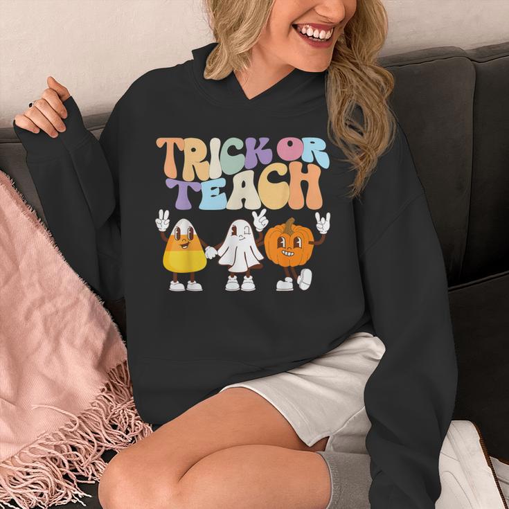 Trick Or Teach Cute Halloween Teacher Unisex Hoodie, funny design Trick Or Teach Cute Halloween Teacher Unisex Hoodie, funny design
