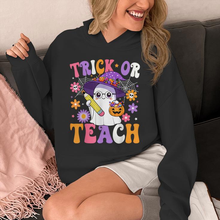 Trick Or Teach Teacher Ghost Teaching Fun Halloween Teacher Unisex Hoodie, funny design Trick Or Teach Teacher Ghost Teaching Fun Halloween Teacher Unisex Hoodie, funny design
