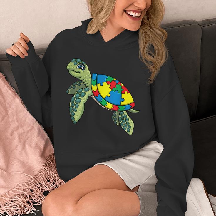 Turtle Puzzle Pieces For Autism Awareness Kids Women Teacher Unisex Hoodie, funny design Turtle Puzzle Pieces For Autism Awareness Kids Women Teacher Unisex Hoodie, funny design