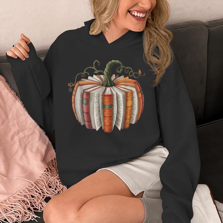 Vintage Book Pumpkin Autumn Fall Librarians Bookworm Teacher Unisex Hoodie, funny design Vintage Book Pumpkin Autumn Fall Librarians Bookworm Teacher Unisex Hoodie, funny design