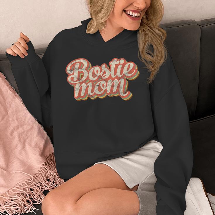 Vintage Boston Terrier Mom Dog Lover Pet Bostie Mama Men Women Girls Kids Unisex Hoodie, Couple Gifts, Mom Gifts, Boston Terrier Mom Gifts, funny design