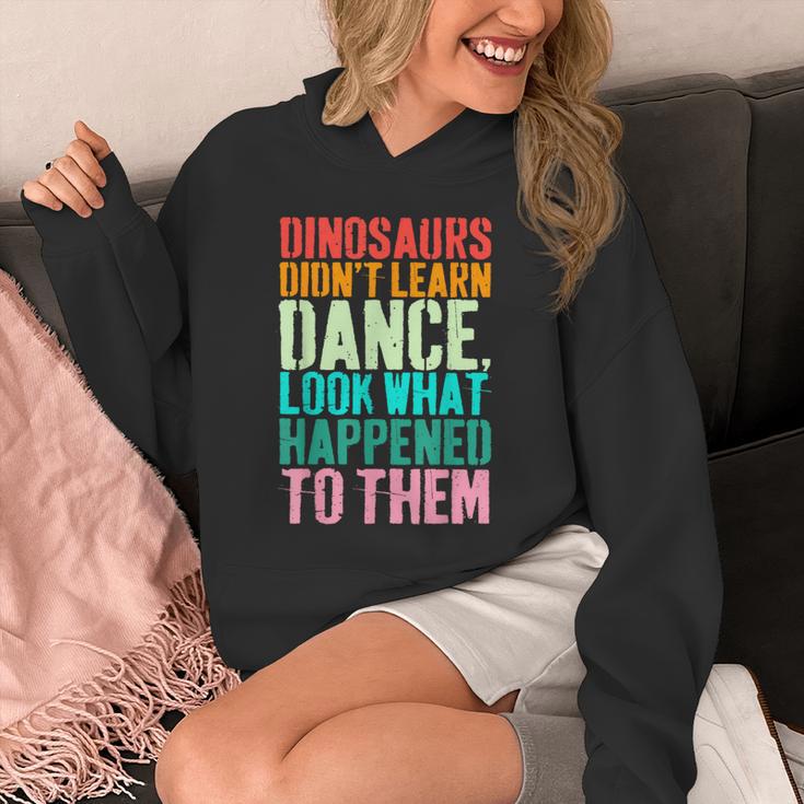 Vintage Dinosaurs Didn't Learn Dance Dance Teacher Unisex Hoodie, funny design Vintage Dinosaurs Didn't Learn Dance Dance Teacher Unisex Hoodie, funny design
