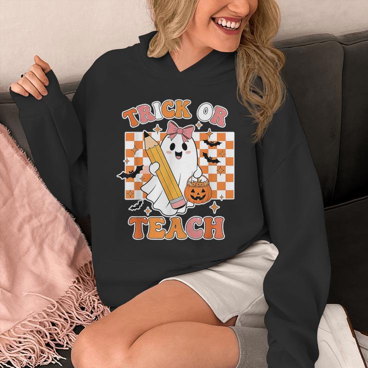 Vintage Teacher Shirt Women Trick Or Teach Halloween Unisex Hoodie, funny design Vintage Teacher Shirt Women Trick Or Teach Halloween Unisex Hoodie, funny design