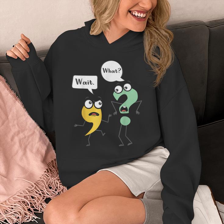 Wait What English Teacher Grammar Police Grammarian Unisex Hoodie, English Teacher Gifts, funny design Wait What English Teacher Grammar Police Grammarian Unisex Hoodie, English Teacher Gifts, funny design