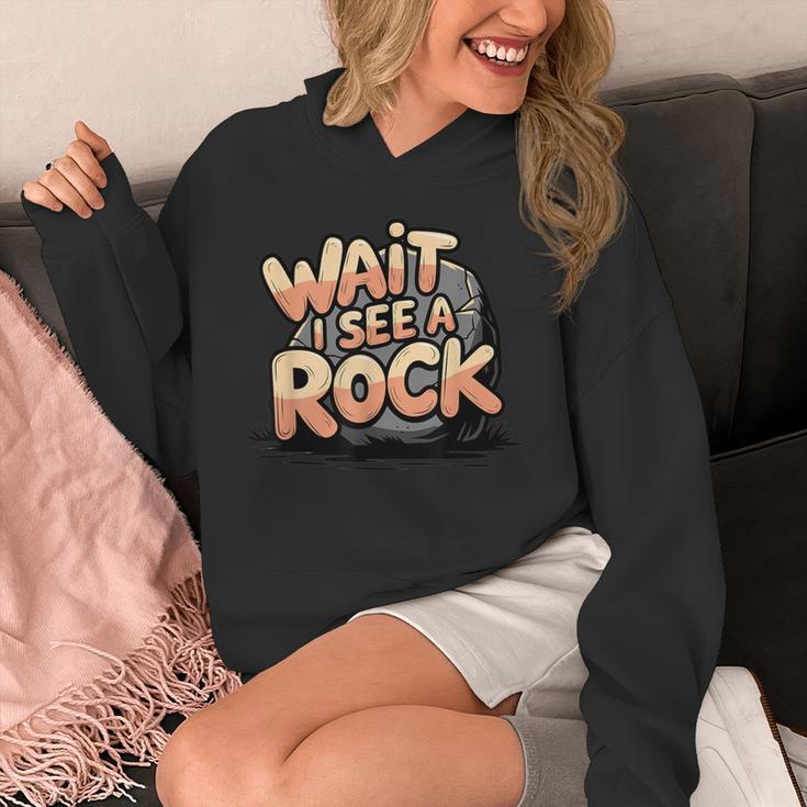 Wait I See A Rock Geology Teacher Unisex Hoodie, funny design Wait I See A Rock Geology Teacher Unisex Hoodie, funny design