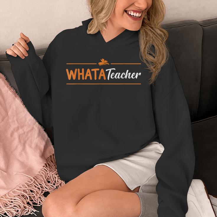 Whatateacher Shirt Teacher Lovers Unisex Hoodie, funny design Whatateacher Shirt Teacher Lovers Unisex Hoodie, funny design