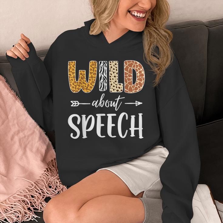 Wild About Speech SLP Leopard Teacher Back To School Kids Unisex Hoodie, funny design Wild About Speech SLP Leopard Teacher Back To School Kids Unisex Hoodie, funny design