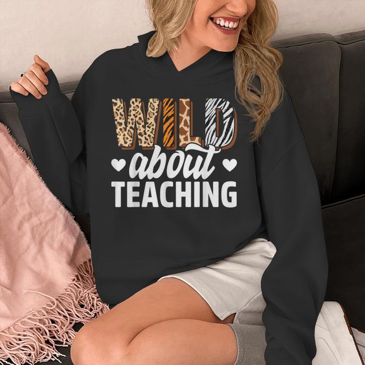 Wild About Teaching Teacher Teaching Back To School Unisex Hoodie, funny design Wild About Teaching Teacher Teaching Back To School Unisex Hoodie, funny design