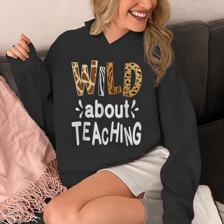 Wild About Teaching Teacher Student First Day Of School Unisex Hoodie, funny design Wild About Teaching Teacher Student First Day Of School Unisex Hoodie, funny design