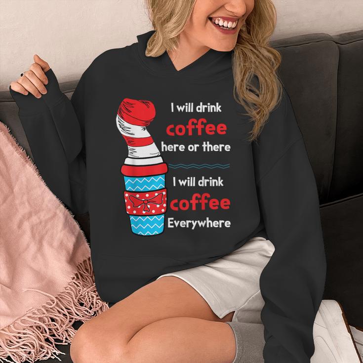 I Will Drink Coffee Here Or There Teacher Teaching Unisex Hoodie, funny design I Will Drink Coffee Here Or There Teacher Teaching Unisex Hoodie, funny design