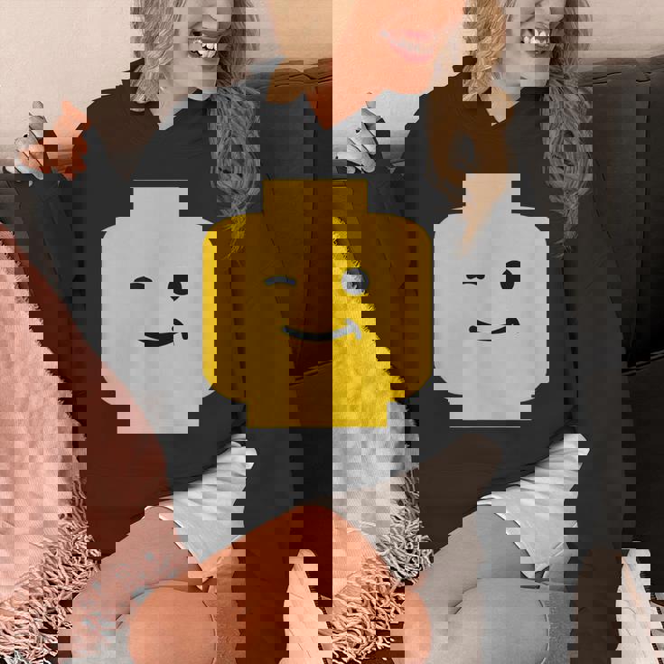 Winking Winky Face ミニフィグ ブリックトイtシャツ パーカー