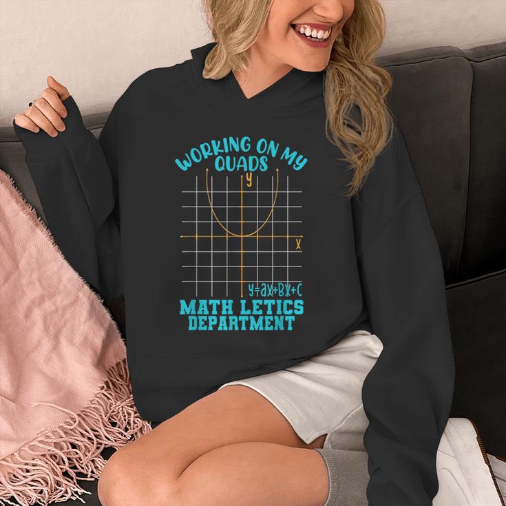 Working On My Quads Algebra Math Teacher Humor Unisex Hoodie, funny design Working On My Quads Algebra Math Teacher Humor Unisex Hoodie, funny design