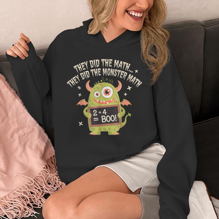 They Did The Math They Did The Monster Math Teacher Student Unisex Hoodie, funny design They Did The Math They Did The Monster Math Teacher Student Unisex Hoodie, funny design