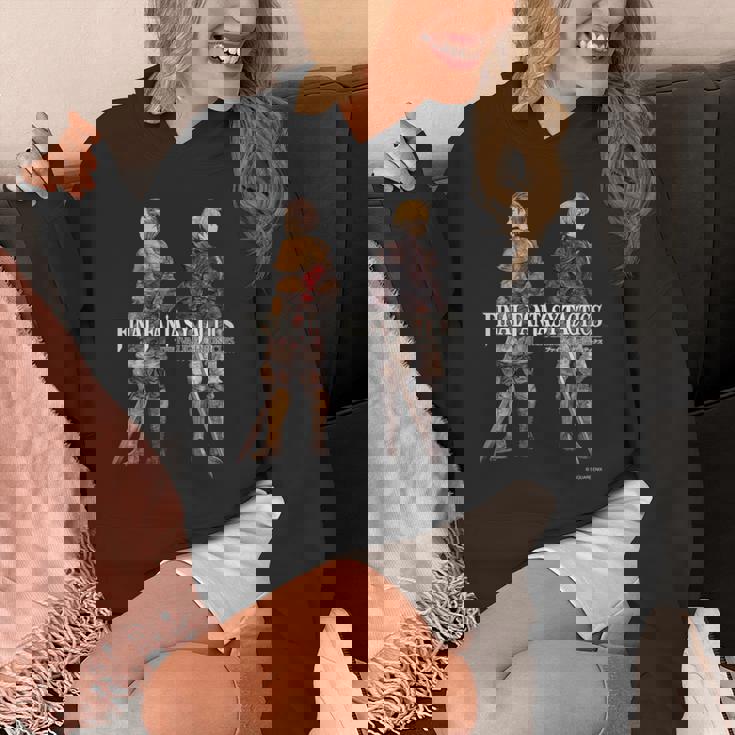 『ファイナルファンタジータクティクス – イヴァリース クロニクルズ』 ラムザ＆ディリータ 長袖tシャツ パーカー