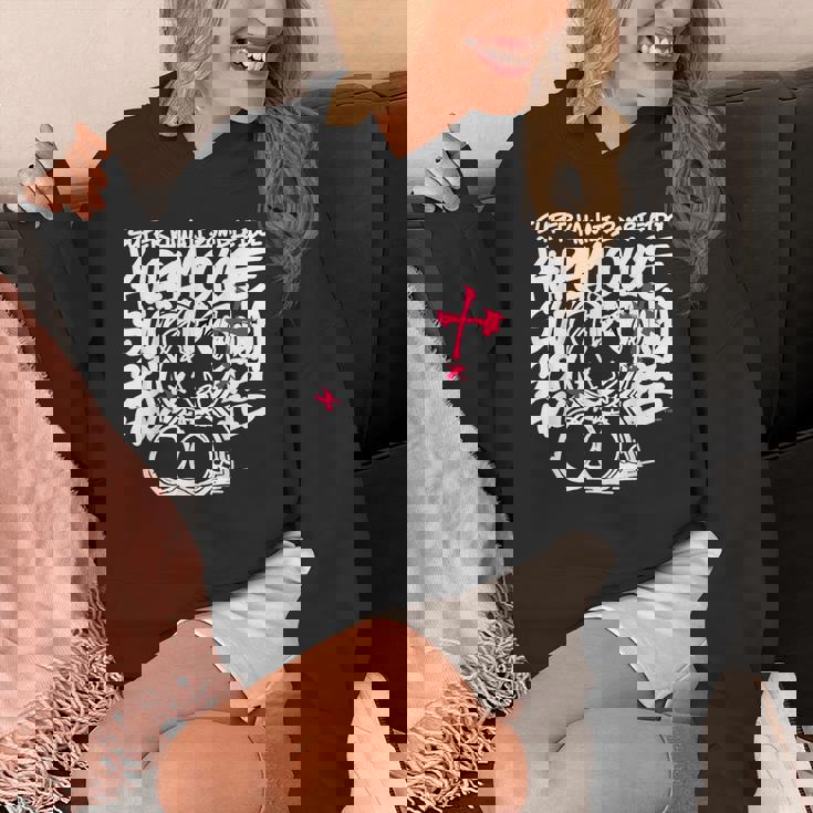 【クレイジー・オリー】Super Kawaii Zombie Idol 黒 パーカー