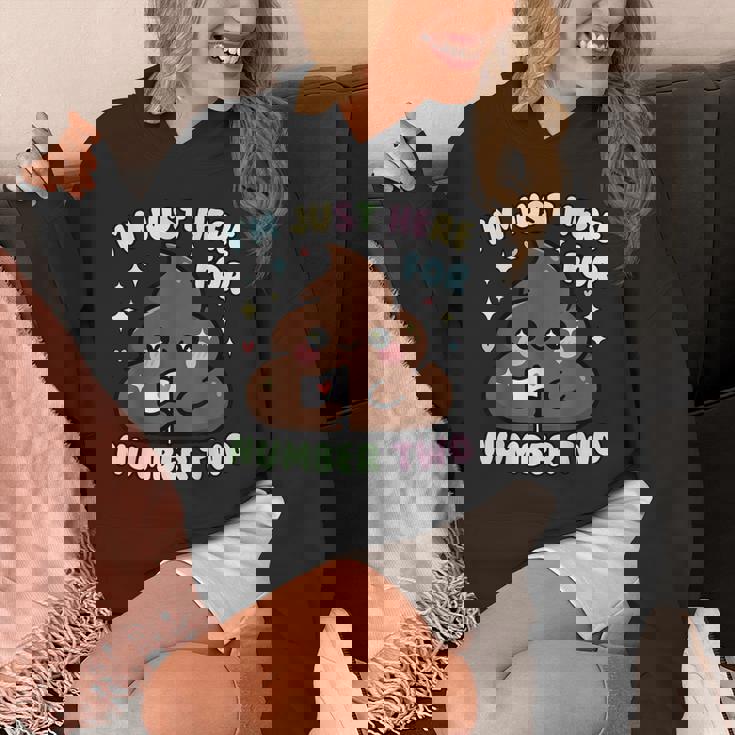 おもしろうんち二日目のためだけにここにいるよ パーカー