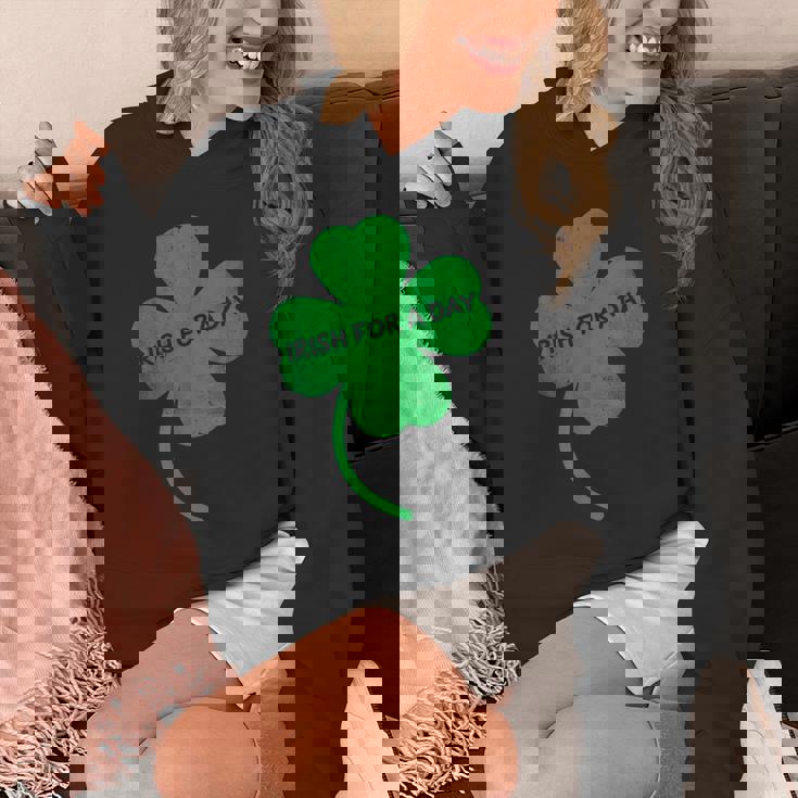 アイリッシュ・フォー・ア・デイ 聖パトリックの日のシャムロック・アイルランドの衣装 パーカー