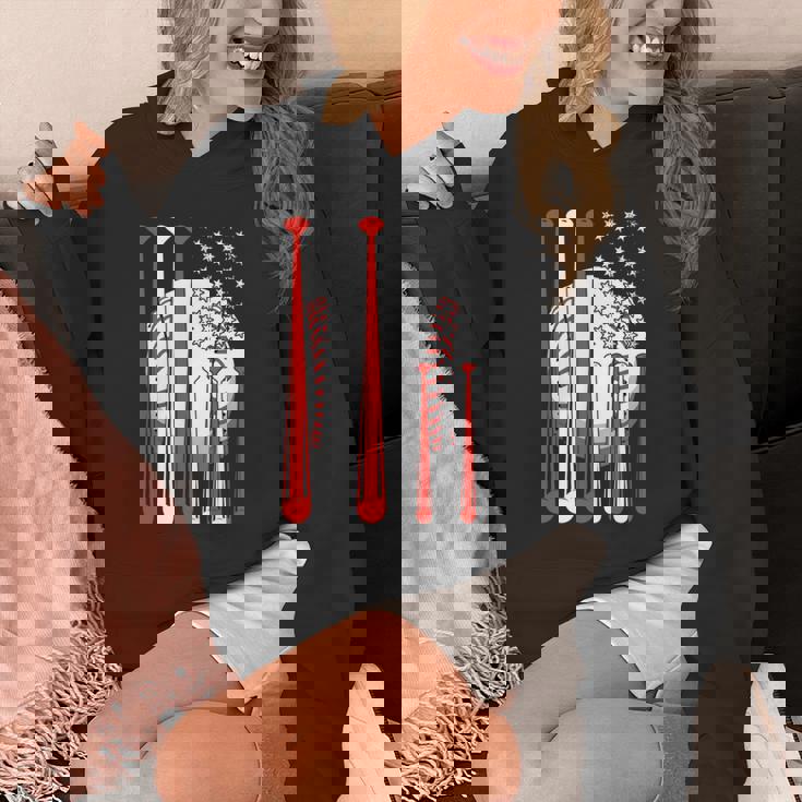 アメリカ 旗 国際的 ソフトボール 野球 メジャーリーグ プロリーグ スポーツ 名高い 大衆的 がいこく 選手会 長袖tシャツ パーカー