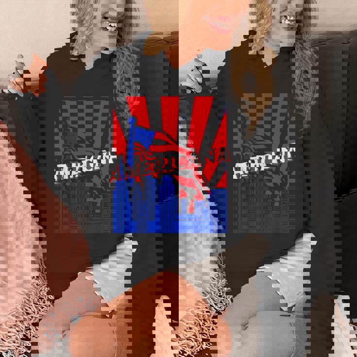 アメリカーナ、都市、旗、Bjj、柔術、Mma、ファイティング、ボックス。 パーカー