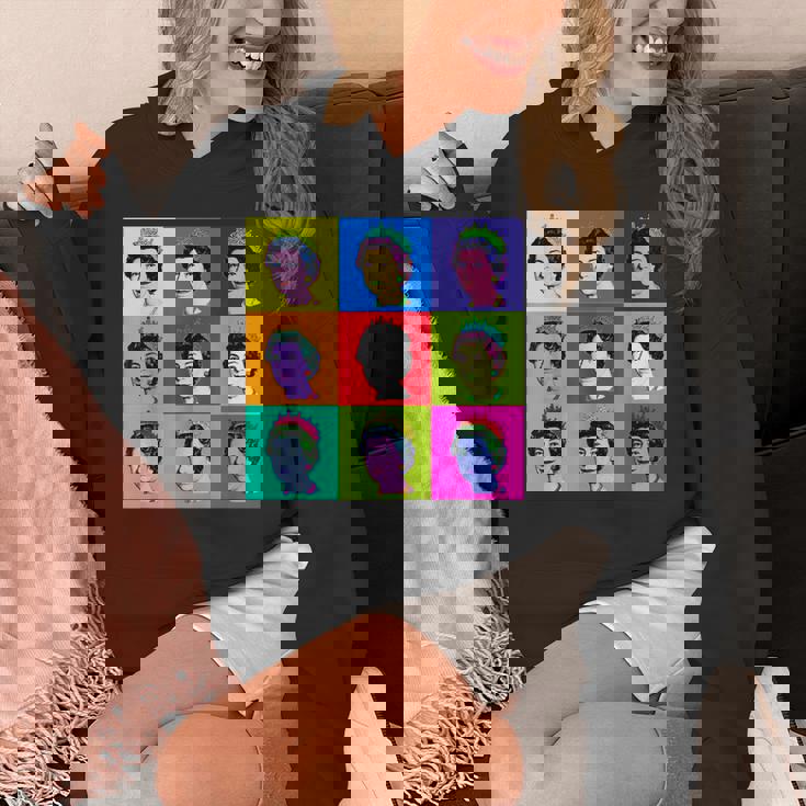 エリザベス 9 正方形タイル ポップアート イギリスの女王 パーカー