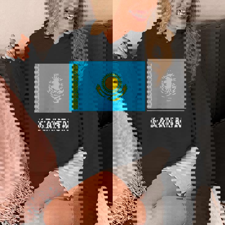 カザフスタン フラッグシャツ パーカー