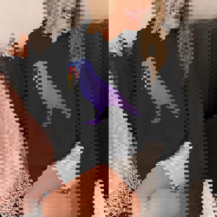 カラス カラス カラス シャツ ゴールド キーホルダー 青い鳥 カラス パーカー