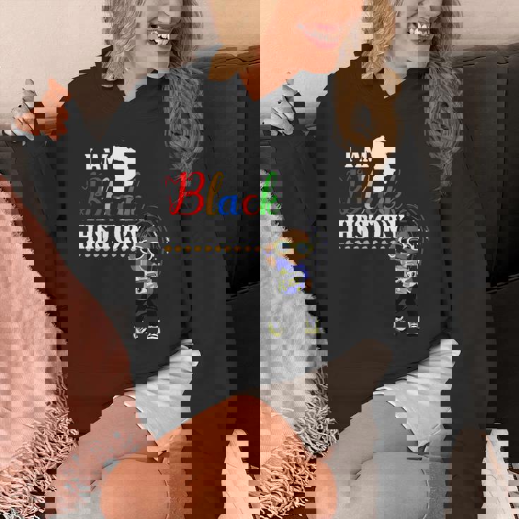 キッズ アイ・アム・ブラック・ヒストリー・シャツキッズガールズブラック・ヒストリー・マンス用 パーカー