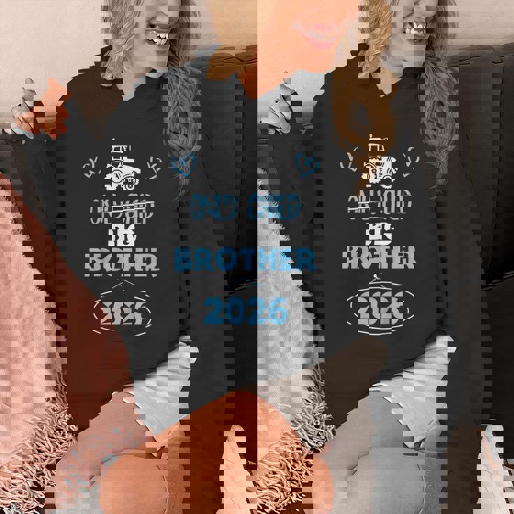 キッズ 一人っ子に取り消し線を引いたトラクター ビッグ ブラザー 2026 パーカー