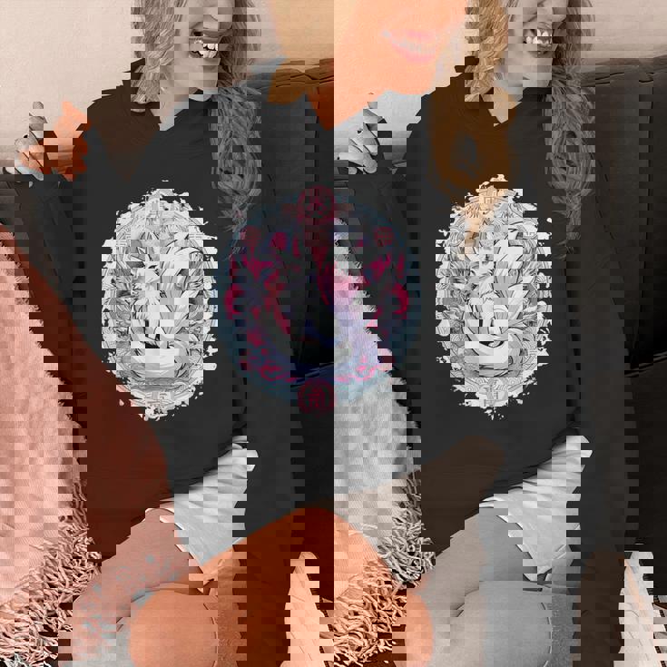 キツネ かわいい コスチューム 九尾狐 ドラゴンズ パーカー