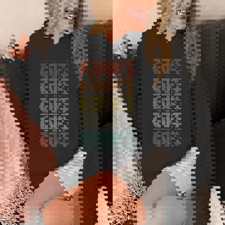 キンクス ヴィンテージ レトロ 長袖tシャツ パーカー