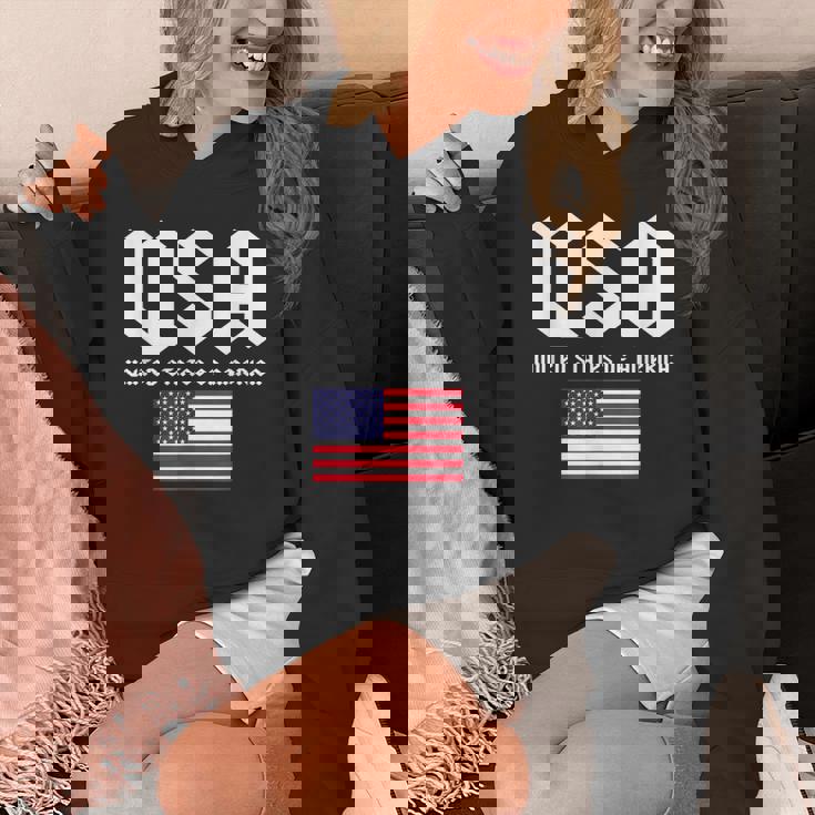 クールなアメリカ国旗グレートーンのイラストグラフィックデザイン。 パーカー