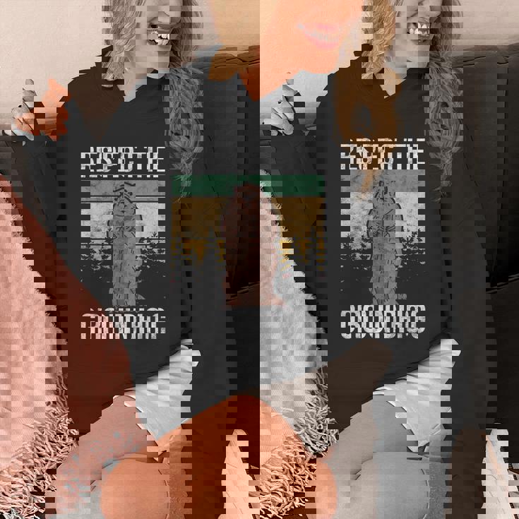 グラウンド・ホッグ Respect The Groundhog パーカー