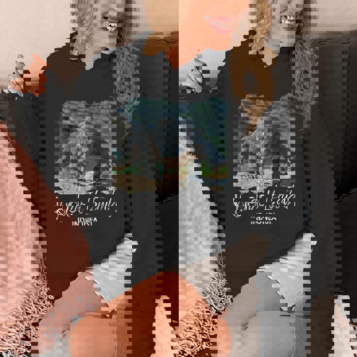 コモド島インドネシアコモドドラゴン パーカー