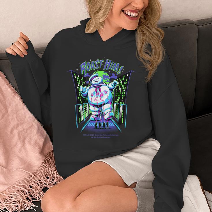 ゴーストバスターズ ハロウィンデザイン ローストヒムの楽しみ 長袖tシャツ パーカー
