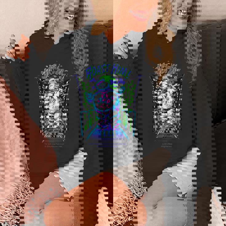 ゴーストバスターズ ハロウィンデザイン ローストヒムの楽しみ 長袖tシャツ パーカー