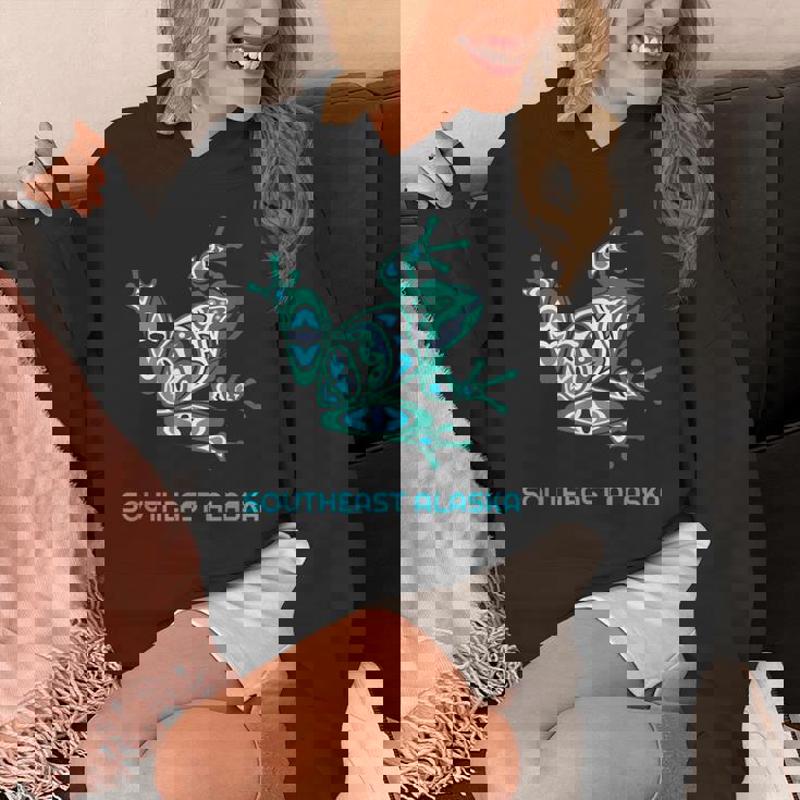 サウスイーストアラスカ フロッグ パシフィック Nw ネイティブ パーカー