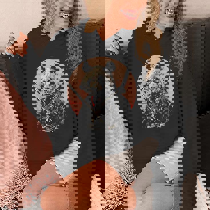 サムライパンダ 作品 日本美術 日本の忍者 パンダ パーカー