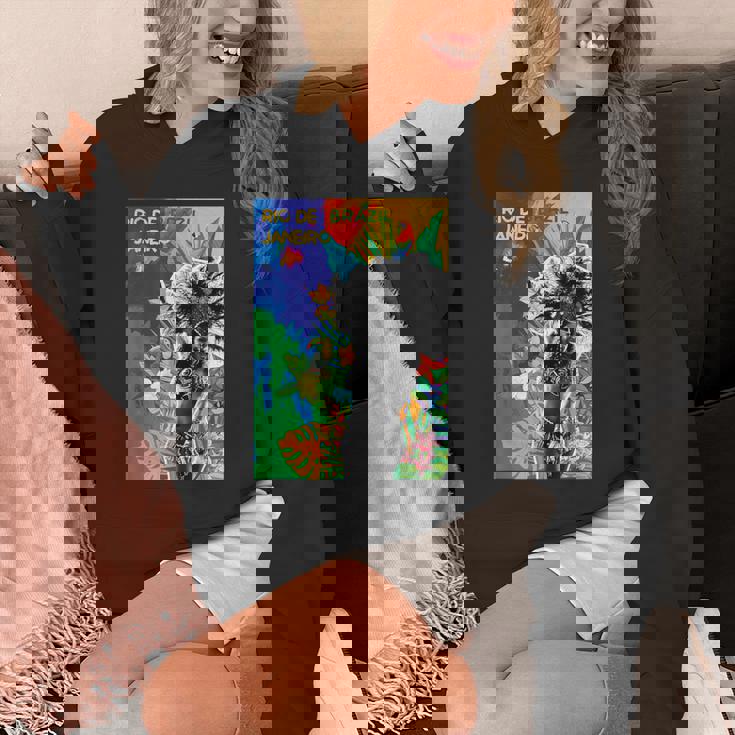 サンバダンサー ブラジル カーニバル リオデジャネイロ カラフル パーカー