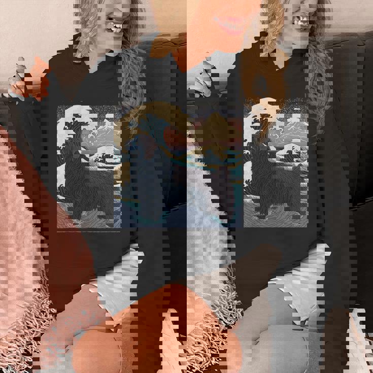 シュールレアリズム 日本画 ニューファンドランド 犬 パーカー