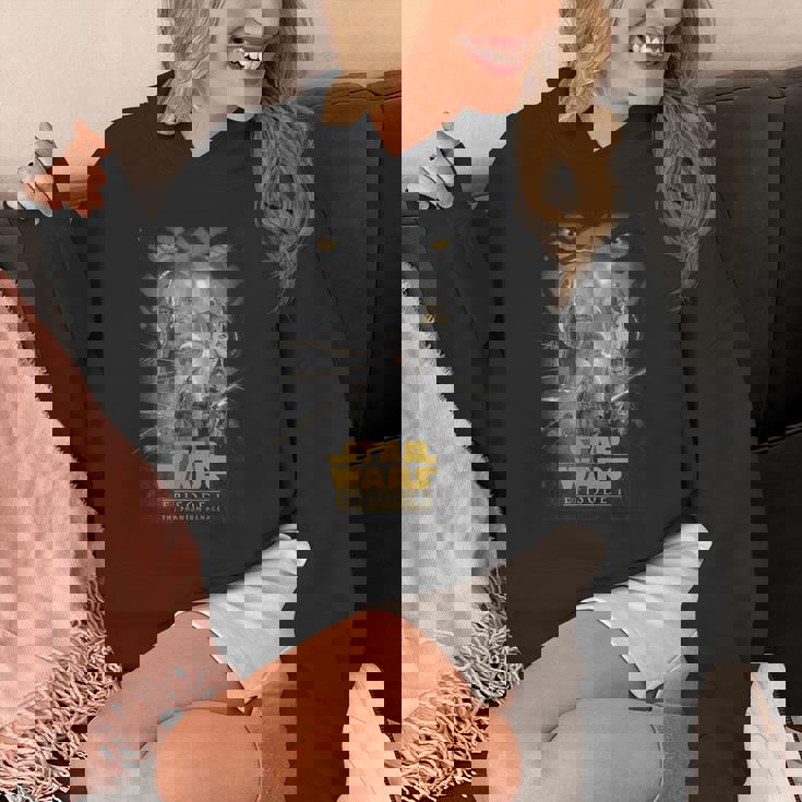 スター・ウォーズ クラシック エピソードi ファントム・メナス ポスター パーカー