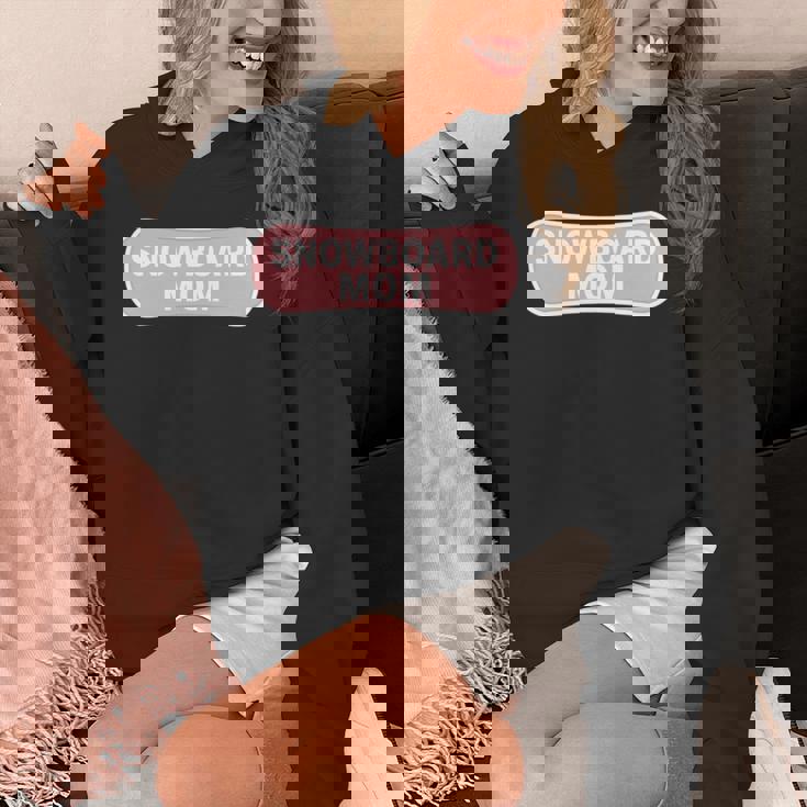 スノーボード ママ スノーボード 母の日 親 ママ ママ 長袖tシャツ パーカー