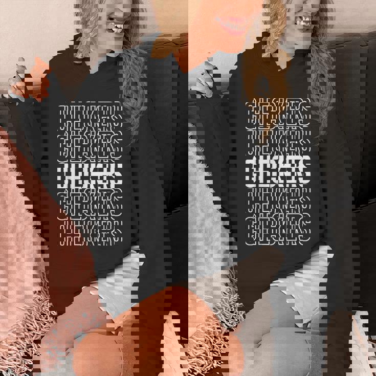 チェッカー パーカー