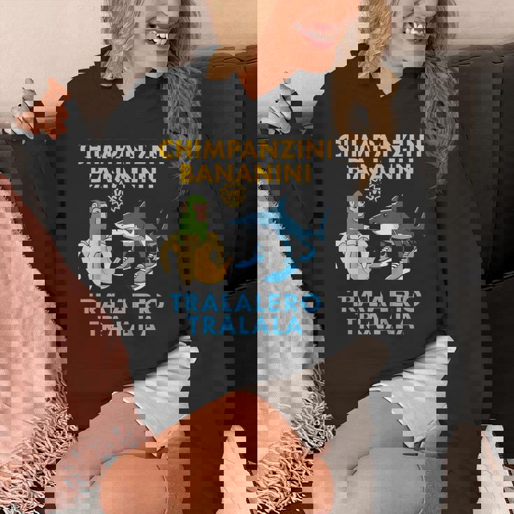 チンパンジーニ バナニーニs トララレロ トラララ 面白い 幼児向け パーカー