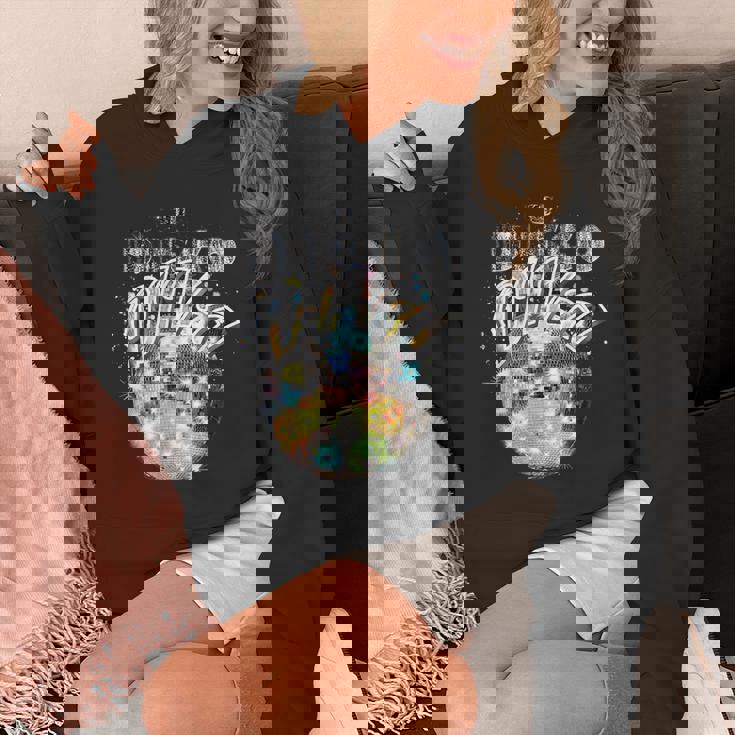 ディスコボール ディスコ ディーバ クイーン 70年代 レトロ ヴィンテージ ダンス パーカー